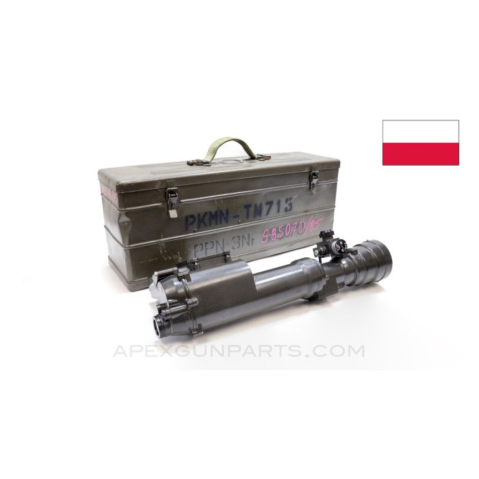 Polish PPN-3 Night Vision Scope Set, w/ Transit Case, No Lens Cover *Very Good*