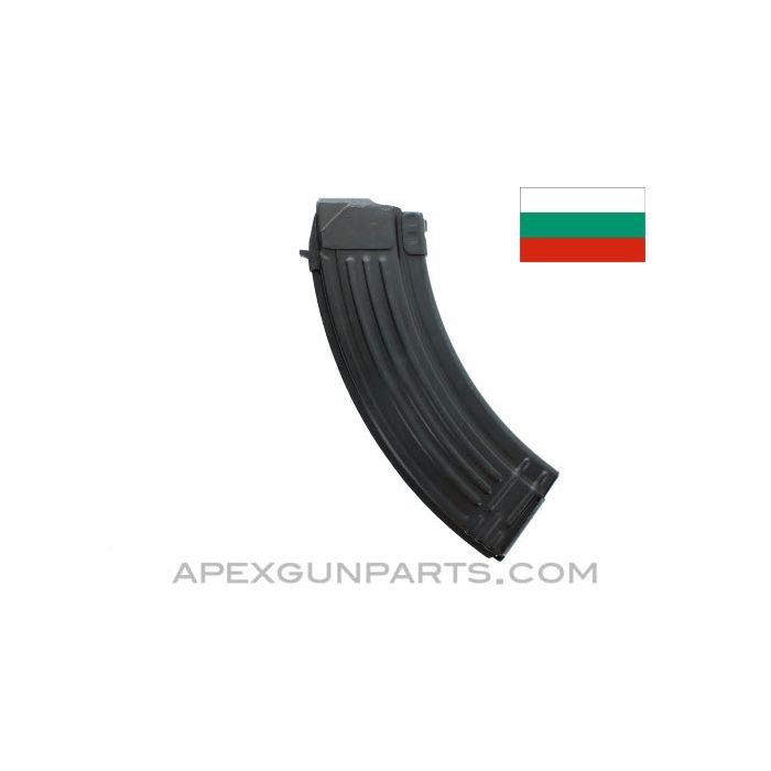 AK-47 Magazine, 30rd Steel, 7.62x39, Bulgarian *Excellent* 