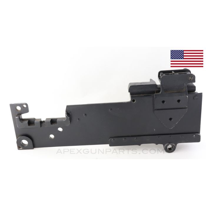 Browning 1919 Left Hand Side Plate (LHSP) .30-06 w/Rear Sight, Top and Bottom Plate, Pawl Bracket, Ejector Cam *Good* 