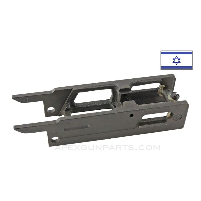 Browning M37 Lock Frame, Stripped, Cast Steel, Israeli Modified, Parkerized *Very Good* 