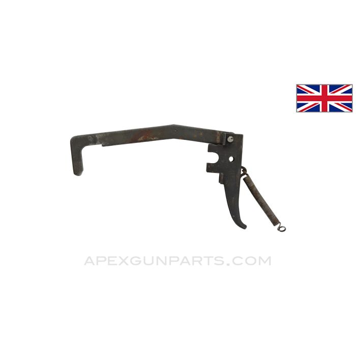 STEN Trigger, w/ Spring & Lever, Stamped