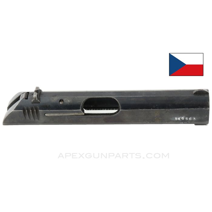 CZ27 Slide, Complete, Post WW2, Blued, .32acp *Good* 