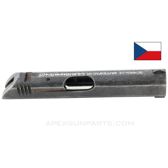 CZ27 Slide, No Rear Sight, Waffenbrik Markings, .32acp *Fair*
