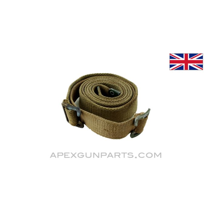 British Haversack Backpack Straps, Set of 2, 27" Long, Canvas *Good* 