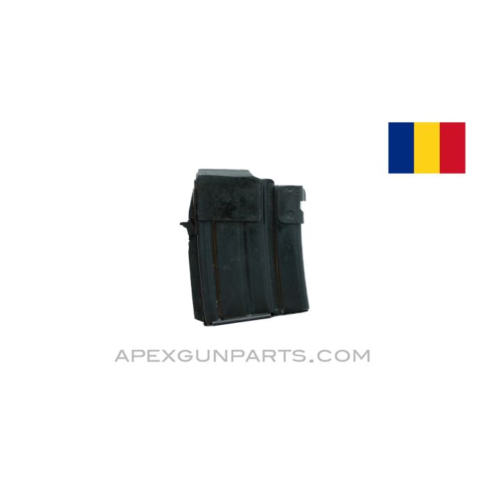 AK WASR-3 & SAR-3 Magazine, 10rd Double Stack, 5.56x45/.223, Romanian, Blued Steel *NOS* 