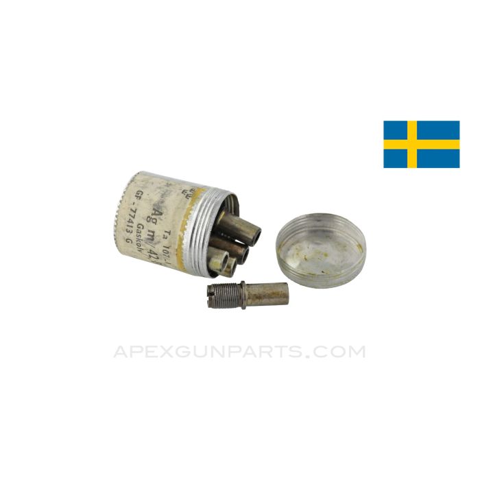 Swedish Ljungman AG-42B Gas Port Collar, Set of 5 *NOS*