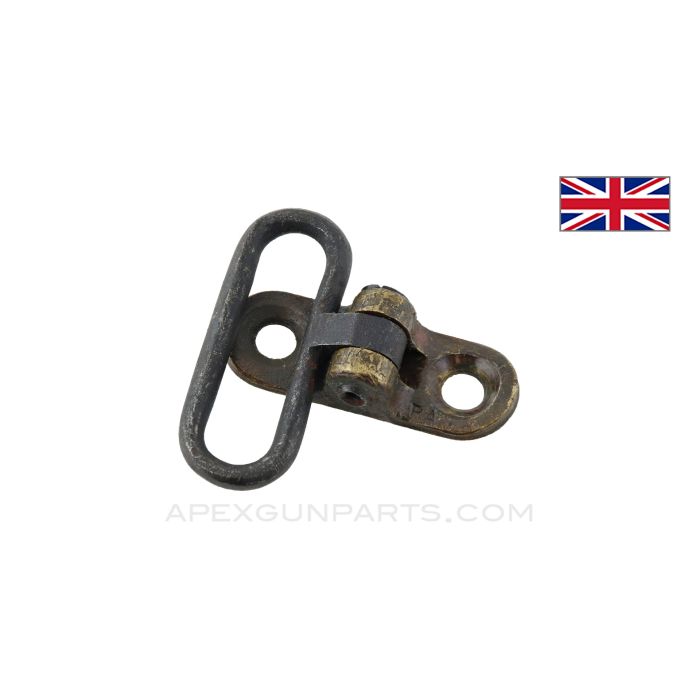 Enfield #1 Mk III Buttstock Sling Swivel, Australian with Brass Bracket *Good*