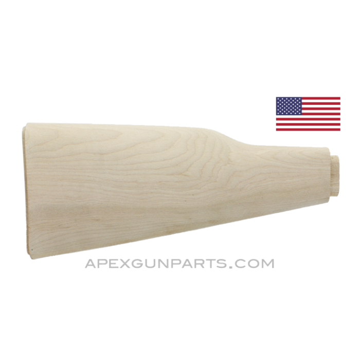 Yugoslavian M70 AK-47 Buttstock, Unfinished, IronWood Designs, No Parts Fitted, *NEW* 