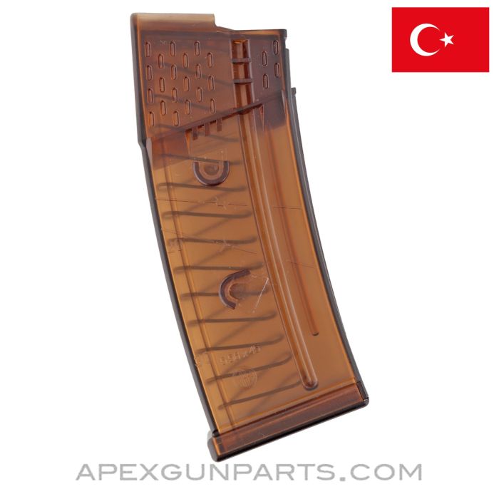 MKE Manufactured Magazine for the HK33 / HK93 / C93, 30rd, Translucent Polymer, 5.56x45 NATO *NEW*