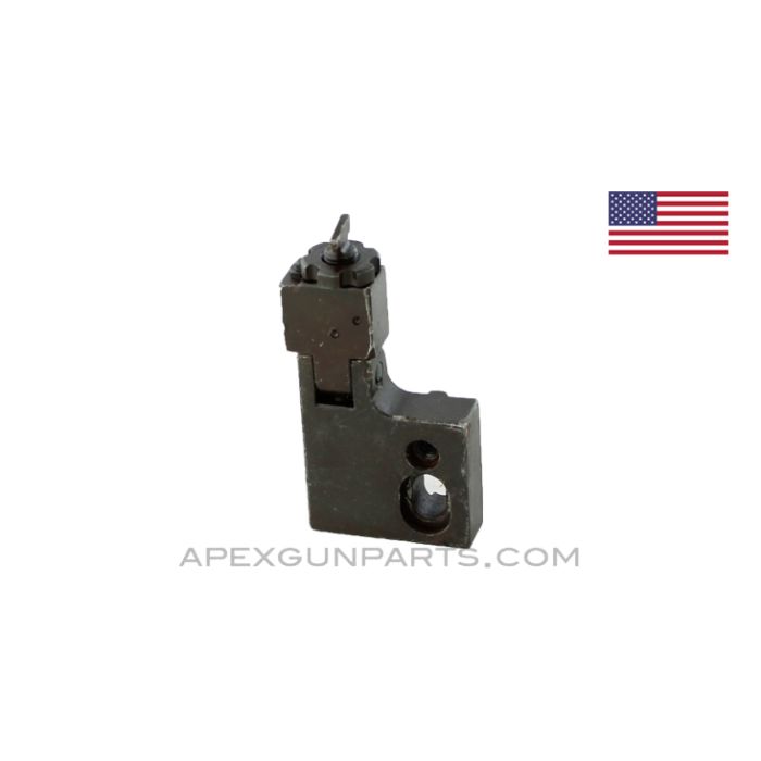 Browning 1919A4 Front Sight Assembly with Bracket, Click Adj. Type, USGI *Good*