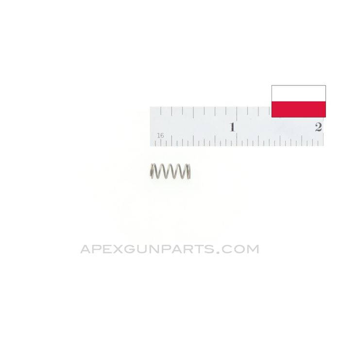 AK Rear Sight Coil Spring for Elevation Button *NOS*