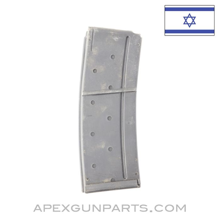 AR-15 / M16 Magazine, 30rd Synthetic with Steel Reinforced Top, Israeli Orlite, Black *Good*