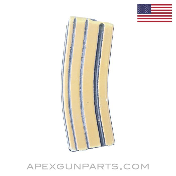 AR-15 / M16 30rd Magazine, Colt Marked, 5.56, Aluminum, No Finish, *Good* 