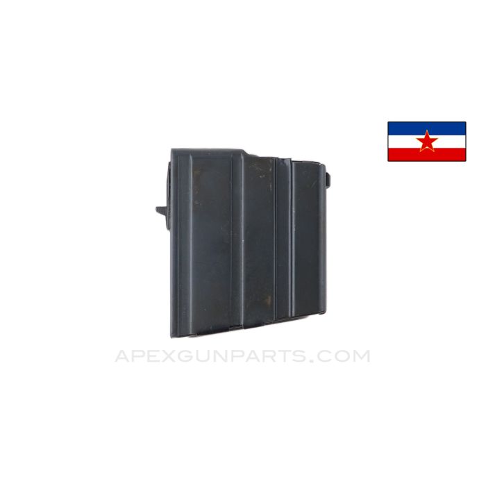 Yugoslavian Zastava PAP M77 PS 10rd Magazine, Blued Steel, .308, *NEW*