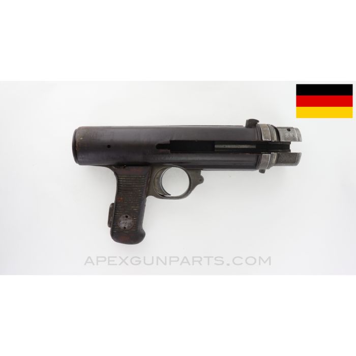 MG-15 Grip Frame & Trigger Guard Assembly, w/ Trigger, Rotary Safety & Broken Wood Grip, 7.92x57 *Good*