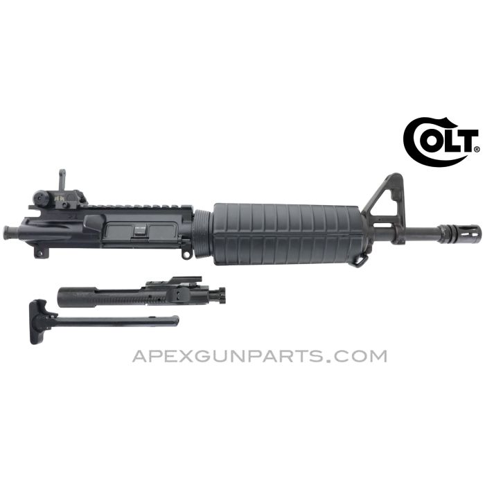Colt M4 LE6933 Upper Assembly, Factory Test Gun, w/Bolt Carrier Assembly & Charging Handle, Matech Sight, 11.5" CL Barrel, 5.56X45 *Good / Blemished /  In Box* 