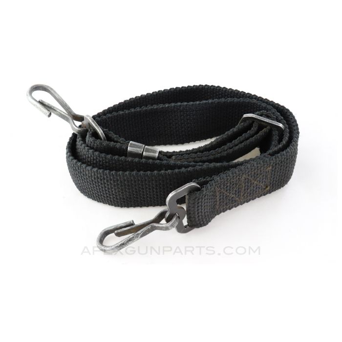 Sling w/ Dual Clip's, 32.75", Black Nylon *Good*