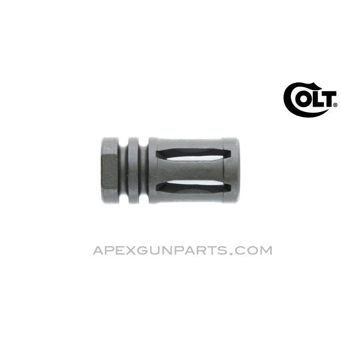 Colt AR-15 / SMG Flash Suppressor, 1/2X36 Threads, 9mm, *NEW*