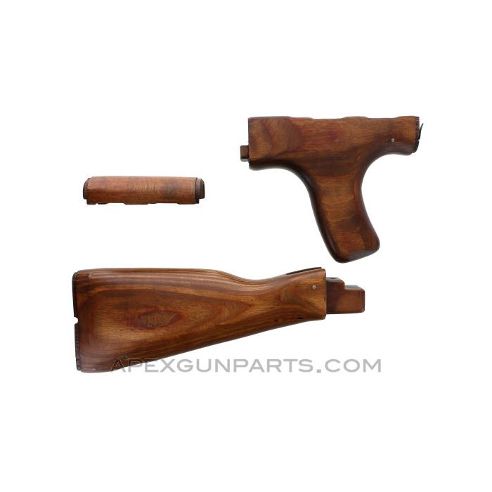 Romanian AK-47/ AKM Laminated Stock and Handguard Set, *Refinished* w/ Blemish 