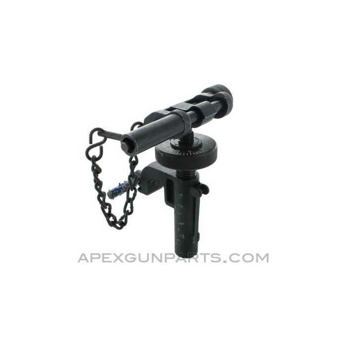 T&E Mechanism, Fits M3 Tripod & M2 .50 Browning, New Style, *Good to Very Good* 