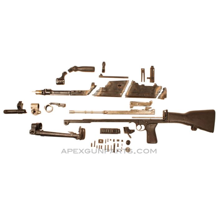 L4 BREN Parts Kit w/Demilled Receiver, 7.62 NATO, *Good to Very Good* 