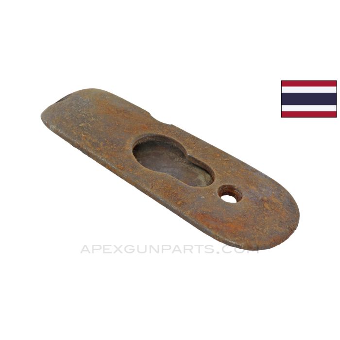 Siamese Type 45/66 Mauser Buttplate w/ Trap Door *Fair*