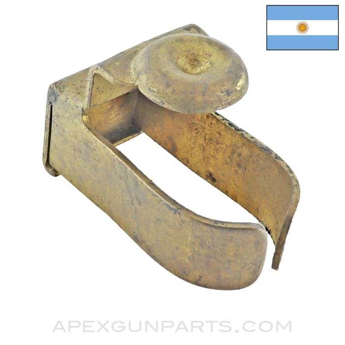 M1909 Argentine Mauser Muzzle Cover, Brass *Very Good*