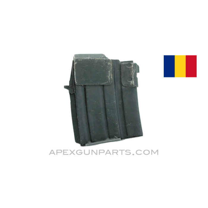 AK WASR-3 & SAR-3 Magazine, 10rd Steel, Romanian, Double Stack, 5.56X45 / .223, *Very Good* 