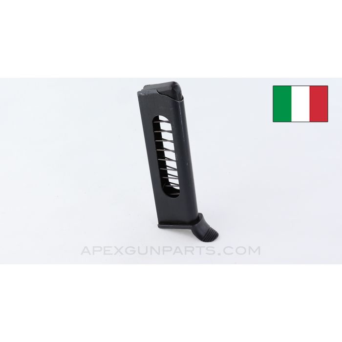 Beretta 1935 Magazine with Finger Ext, 7rd. 7.65/32 ACP, Blued *Very Good*