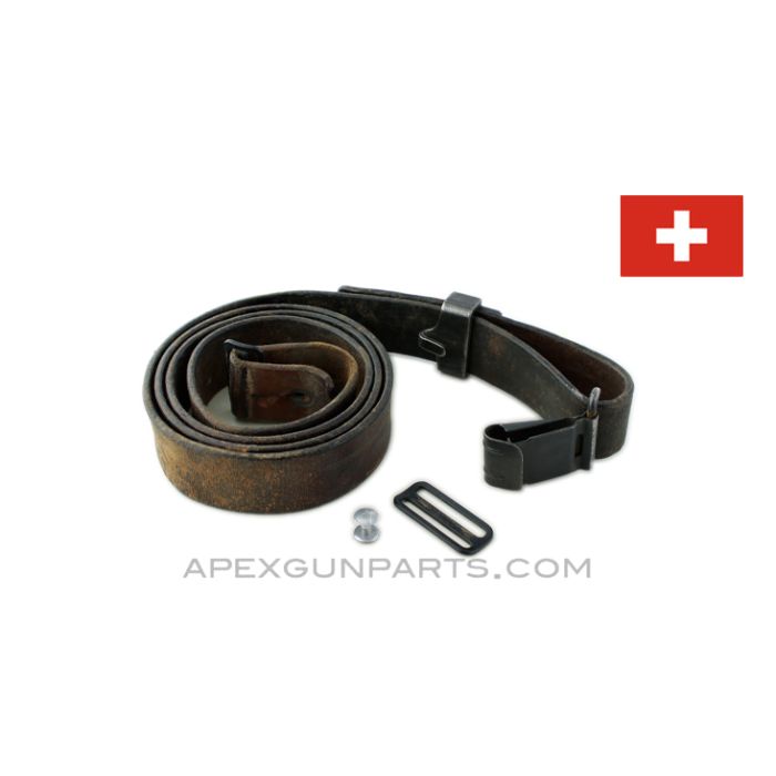Swiss Stgw 57 Leather Sling *Good* 