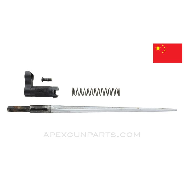 Chinese SKS Spike Bayonet w/ Mounting Hardware *Good*