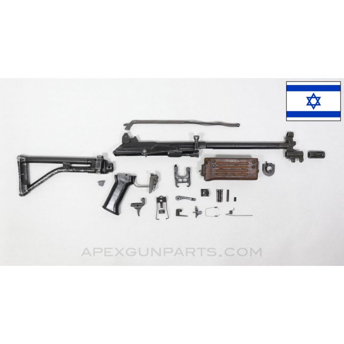 IMI Galil ARM Parts Kit, w/ Wood Handguards, No Bipod, No Night Sights, .223/5.56x45 *Good*