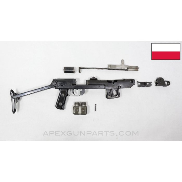 Polish PPS-43 Parts Kit, Chipped Grip Panel, 7.62x25, *Good*