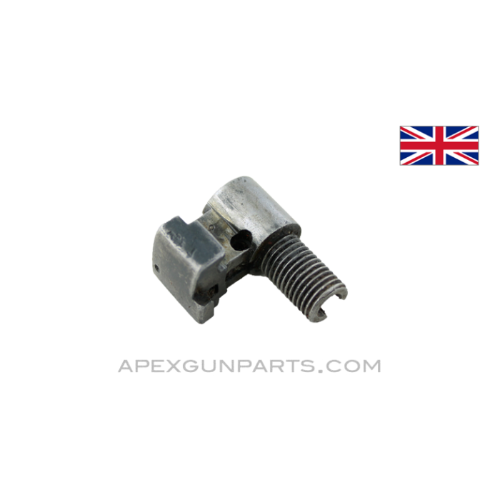 Enfield #1 MK1 Rifle Bolt Head, No Charger Guide Piece, Stripped *Good* 