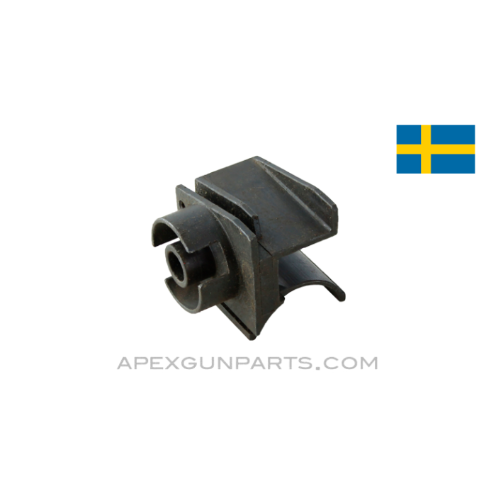 Swedish Ljungman AG-42B Rear Sight Base w/No Parts Fitted, Blued, *NOS* 
