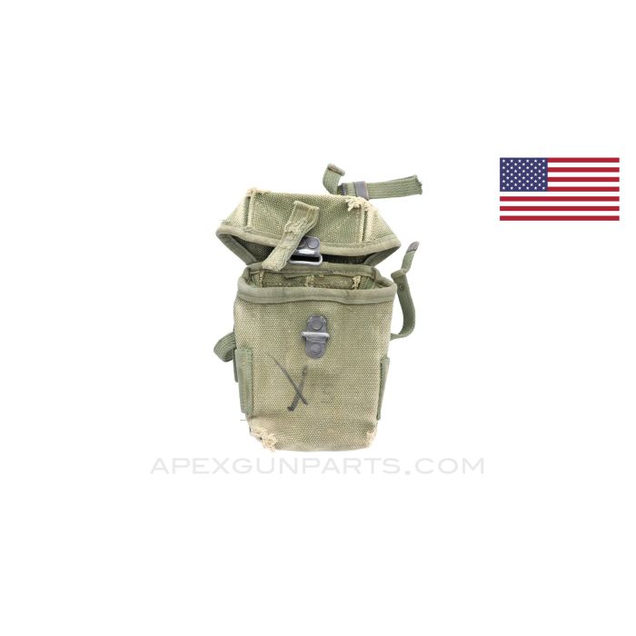 US Army M-56 Universal Ammo Pouch, Canvas, Vietnam Era *Fair*
