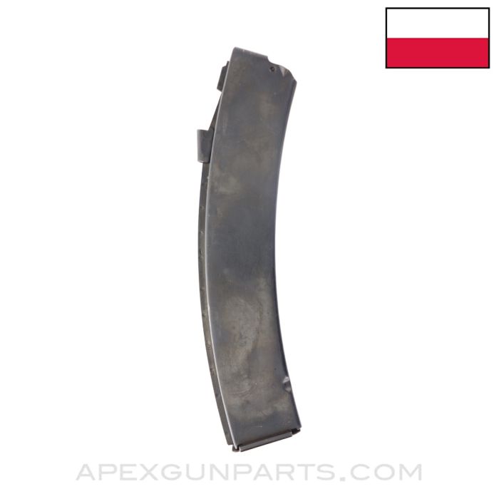 PPS-43 Magazine, 35rd Steel, 7.62x25, Blued *Very Good*