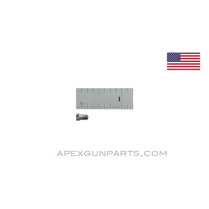 Smith & Wesson K Frame Plate Screw, Flathead, Short, Stainless Steel, *Good*