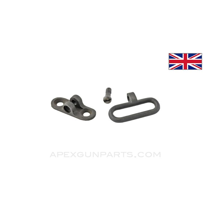 Enfield #1 Mk III Buttstock Sling Swivel Assembly *Very Good* 