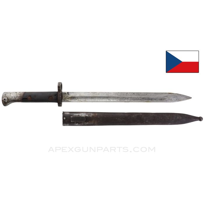 Czech M1924 Bayonet and Scabbard *Poor*