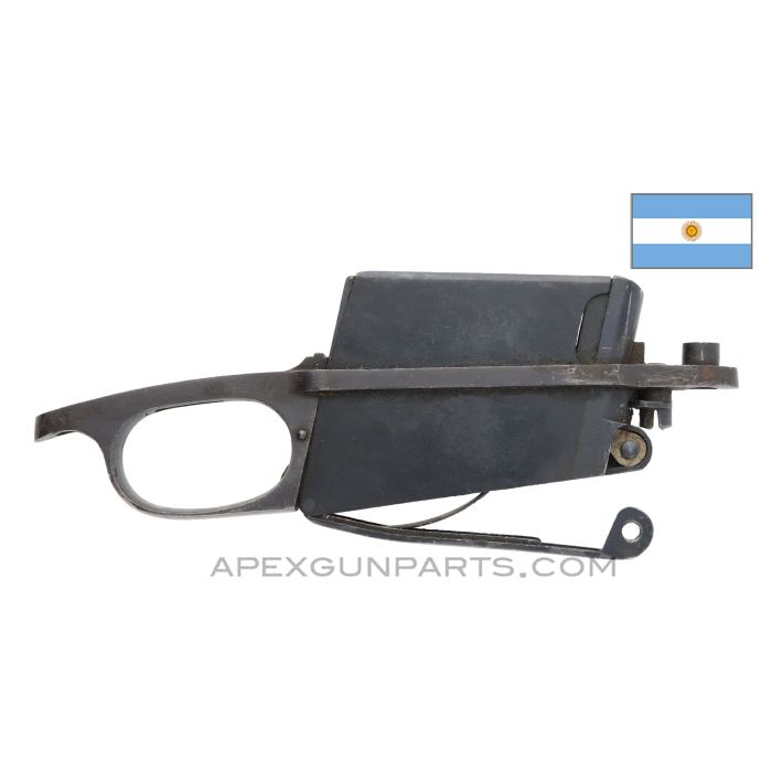 M1891 Argentine Mauser Trigger Guard Assembly with Magazine *Good*