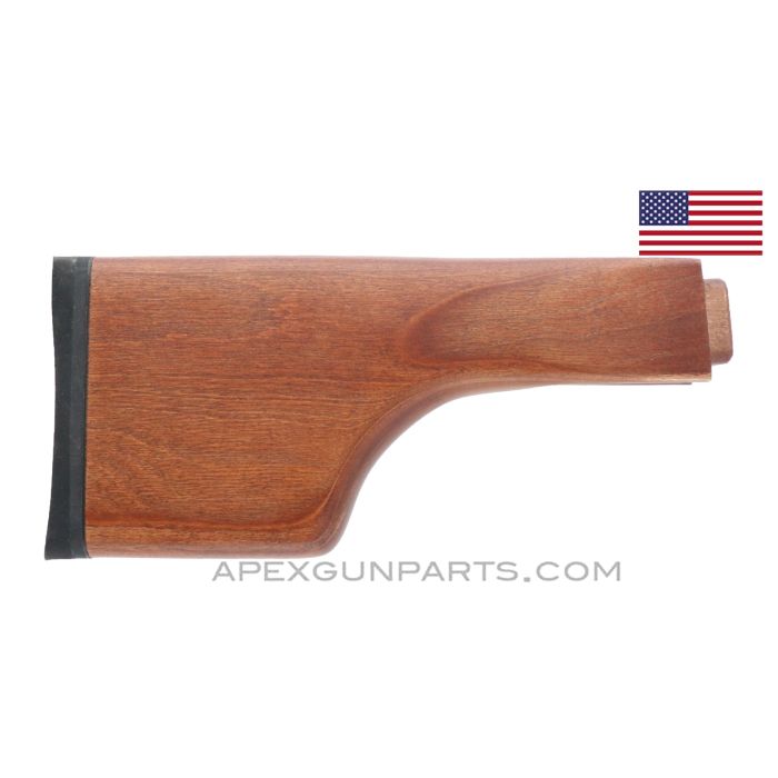 Club Foot Buttstock for Double Tang RPK Receivers, Blemished, US Made 922(r) Compliant Part *NOS* 