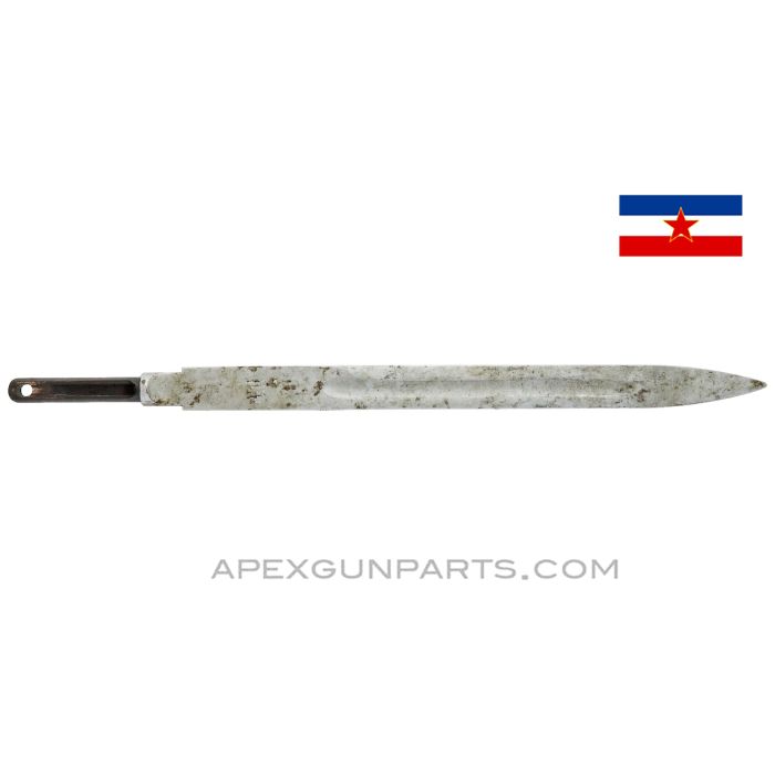 SKS Blade Bayonet, Yugoslavian 59/66, Stripped, *Fair*