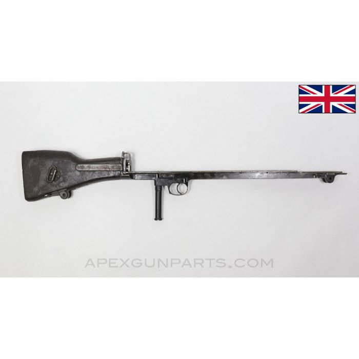 BREN MK1 Lower Assembly, w/ MK2 Buttstock, No Buttplate or Pistol Grip *Good* 