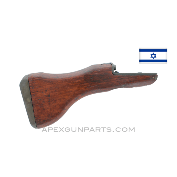 UZI Wood Buttstock Assembly, Complete *Very Good*