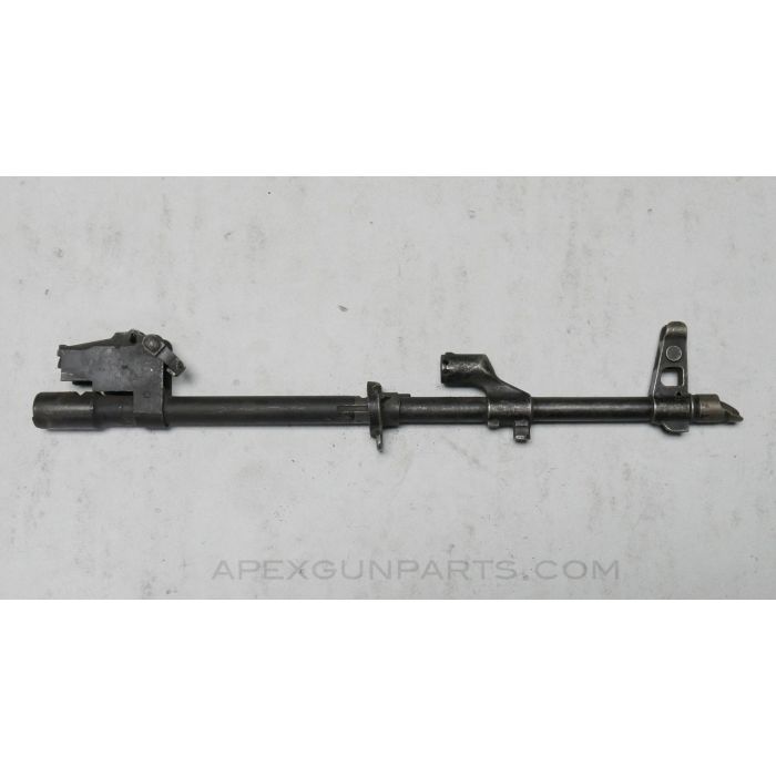 Romanian AK-47 Barrel Assembly, 16", CL, Cold Hammer Forged, Slant Brake, Projectile Impact at Handguard, 7.62X39 *AS IS*