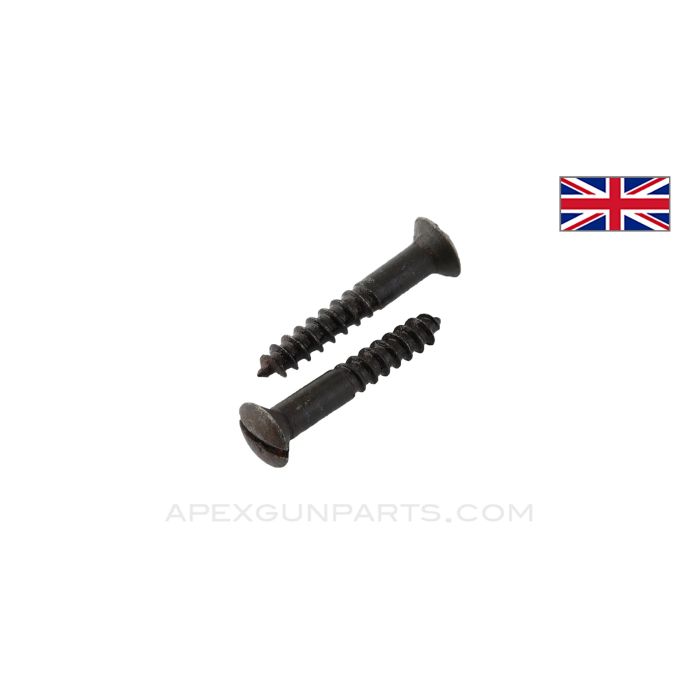 L1A1 Buttplate Screw, Set Of 2, Wood Stock *Good*