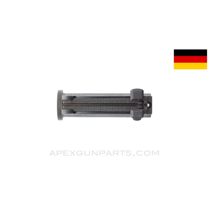 98K German Rear Sight Assembly, Late, Waffen Marked *Very Good*