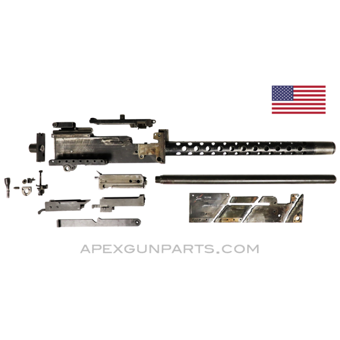 Browning 1919 L3A3 Parts Kit w/Barrel, British Tank Gun, Torch Cut RHSP, .30-06 