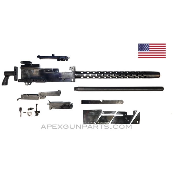 Browning 1919 L3A4 Parts Kit w/Barrel, British Flexible Gun, Torch Cut RHSP, .30-06 